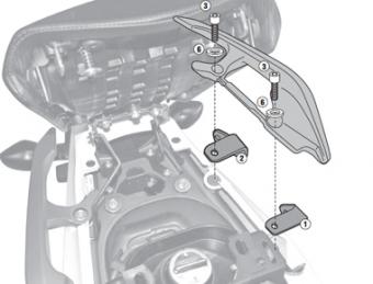 GIVI / KAPPA Крепеж дополнительный для 111KIT GIVI / KAPPA Крепеж дополнительный для 111KIT