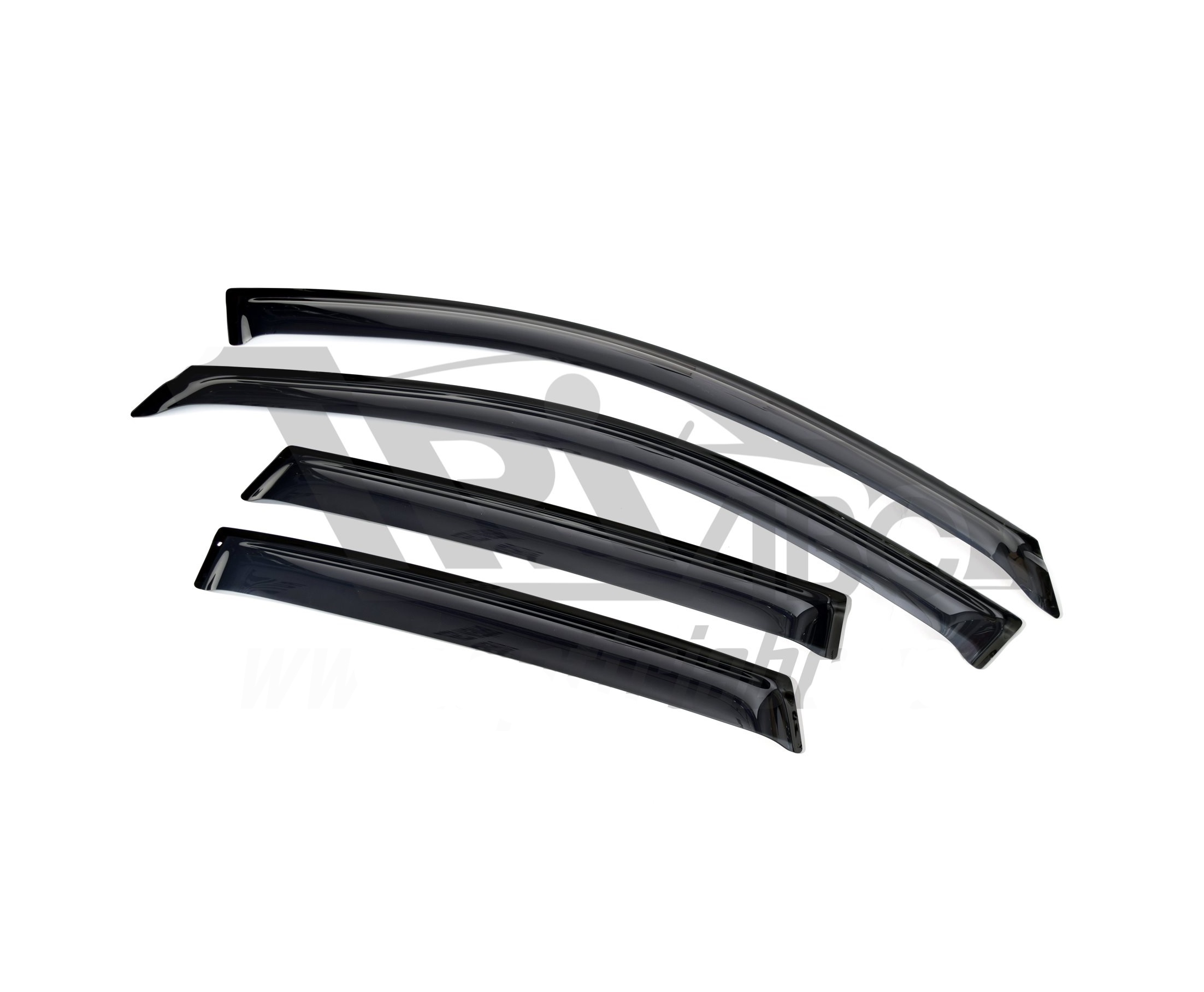 Дефлекторы боковых окон Honda CR-V 3 (2007-2012) (темный) (4 части) Дефлекторы боковых окон Honda CR-V 3 (2007-2012) (темный) (4 части)