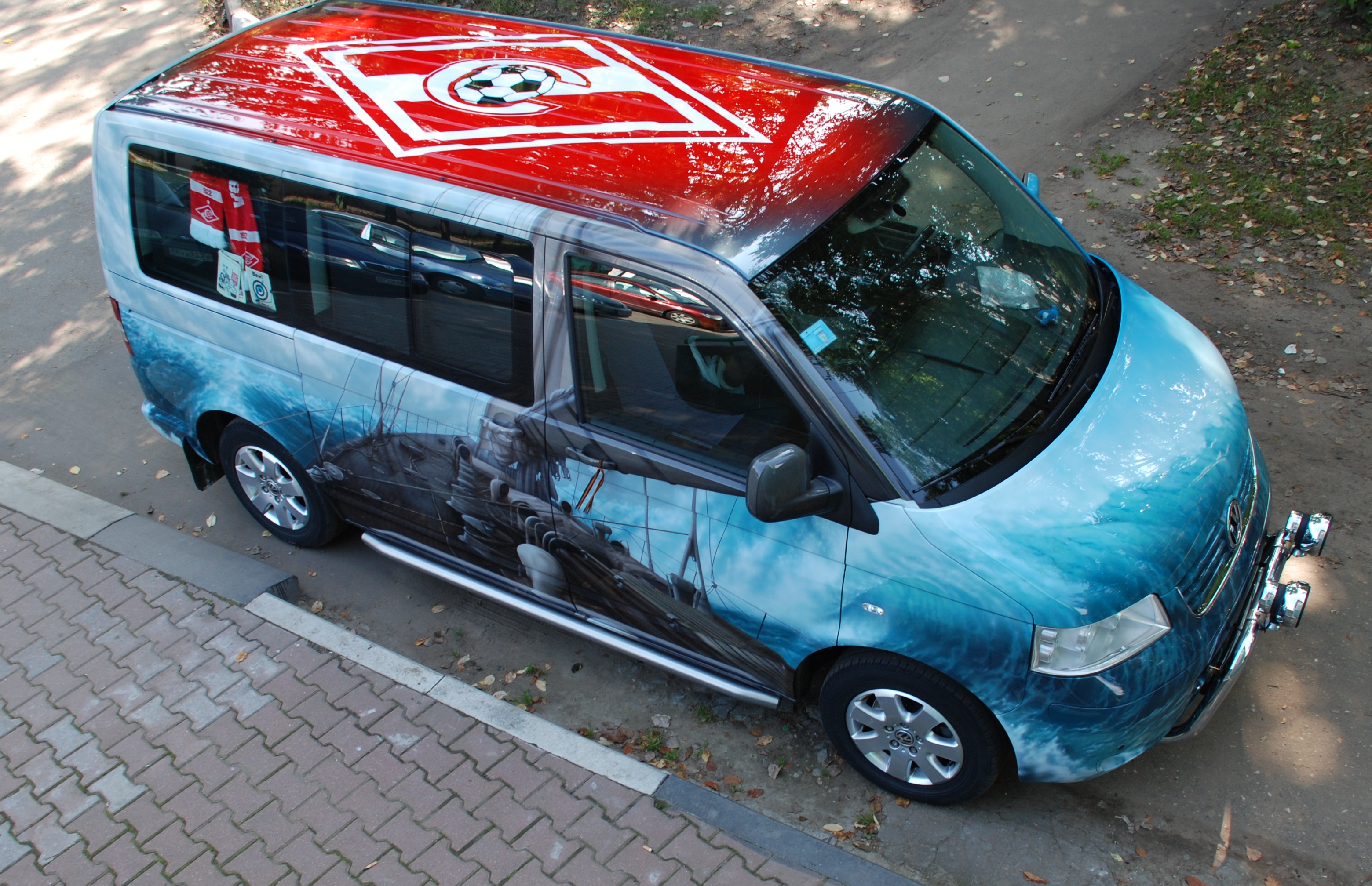 Аэрография Volkswagen T-5  Аэрография Volkswagen T-5