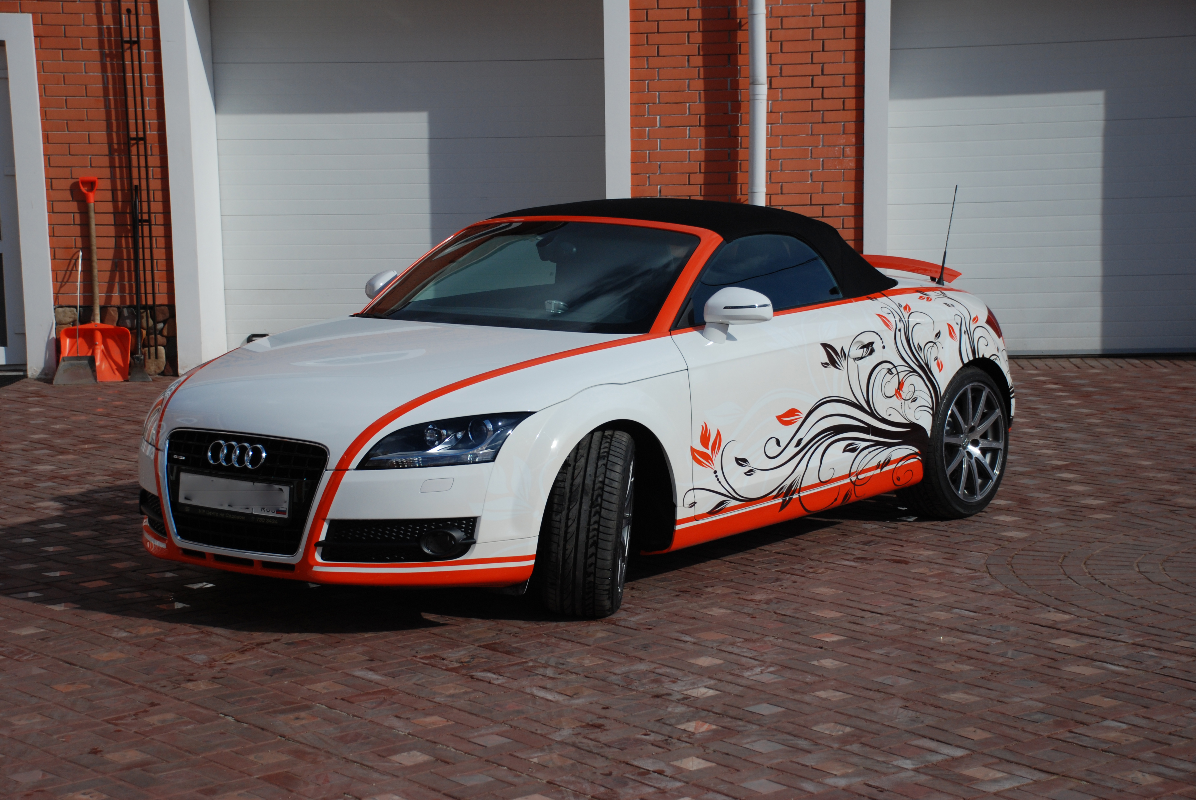 Аэрография Audi ТТ Cabrio Аэрография Audi ТТ Cabrio