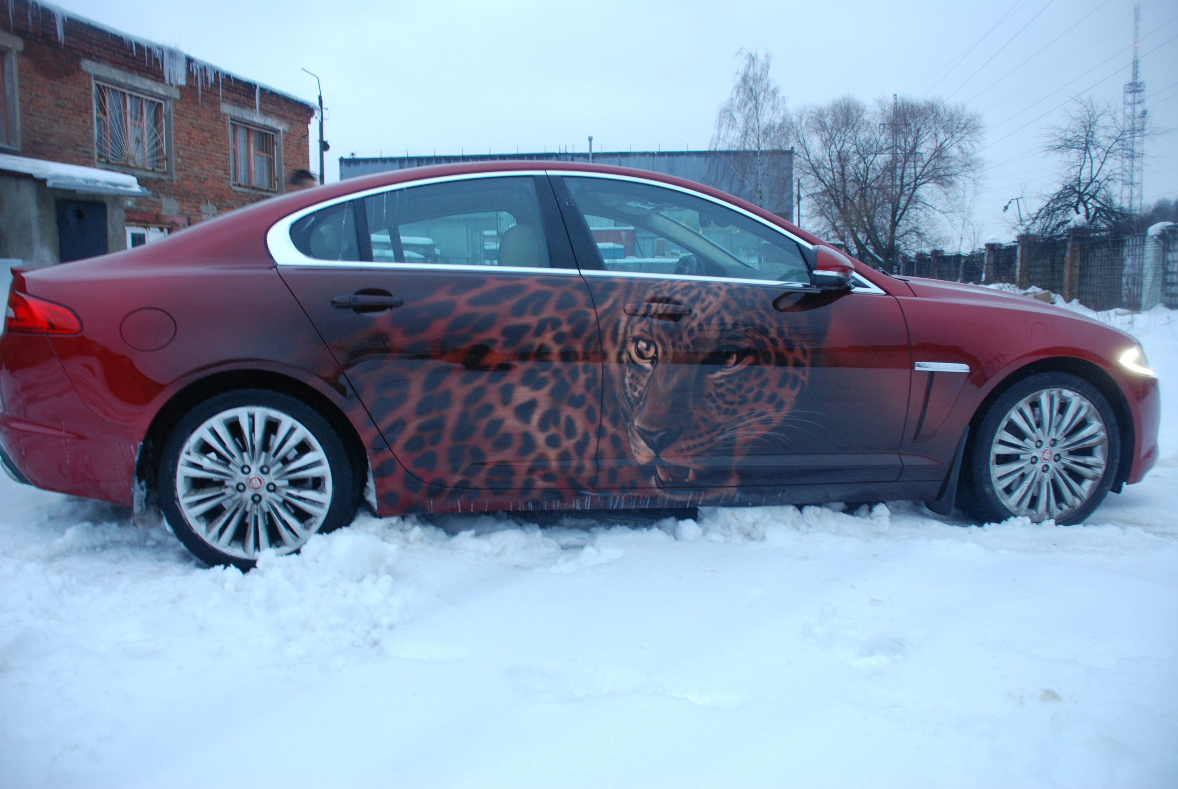 Аэрография Jaguar  Аэрография Jaguar