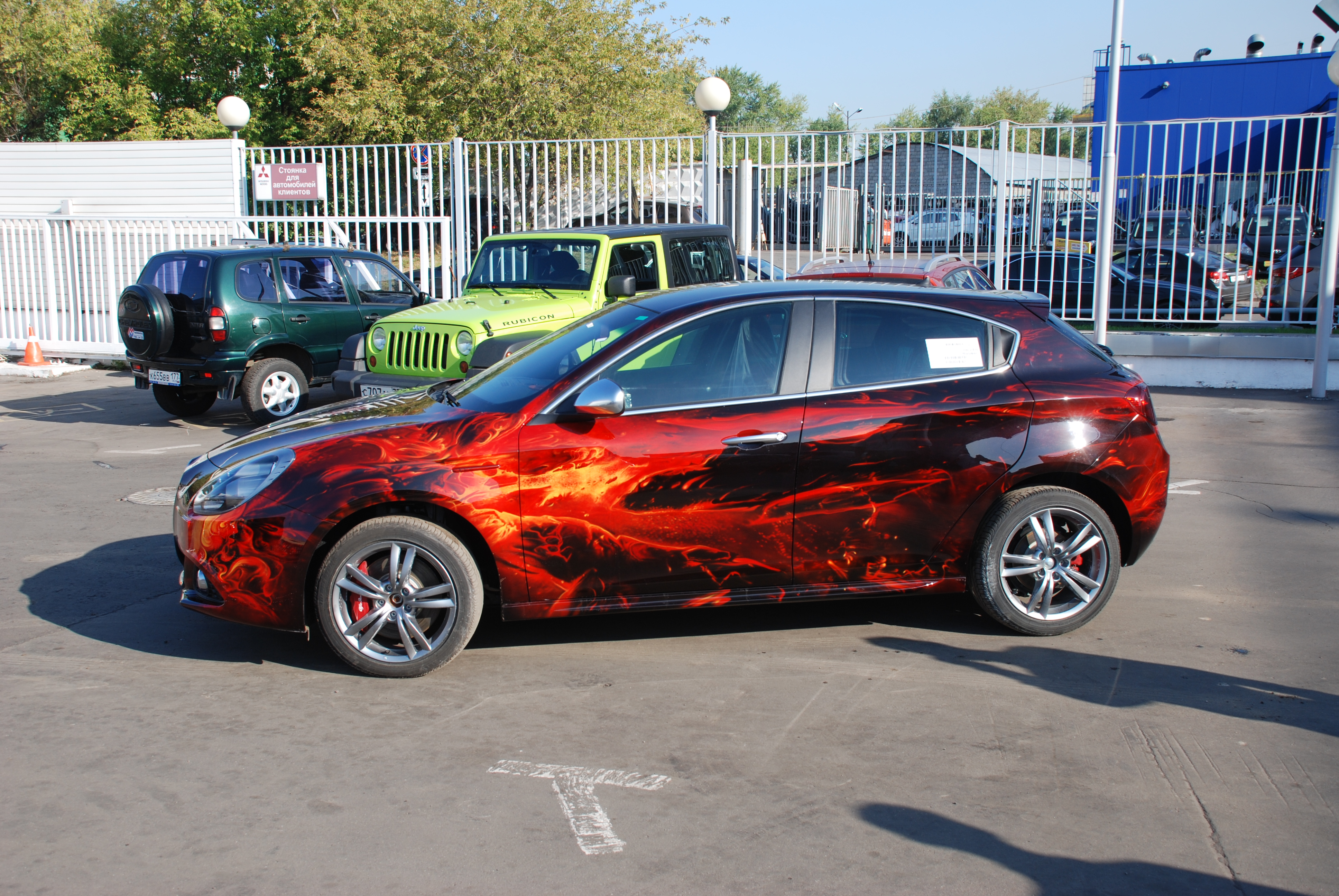 Аэрография Alfa-Romeo  Аэрография Alfa-Romeo