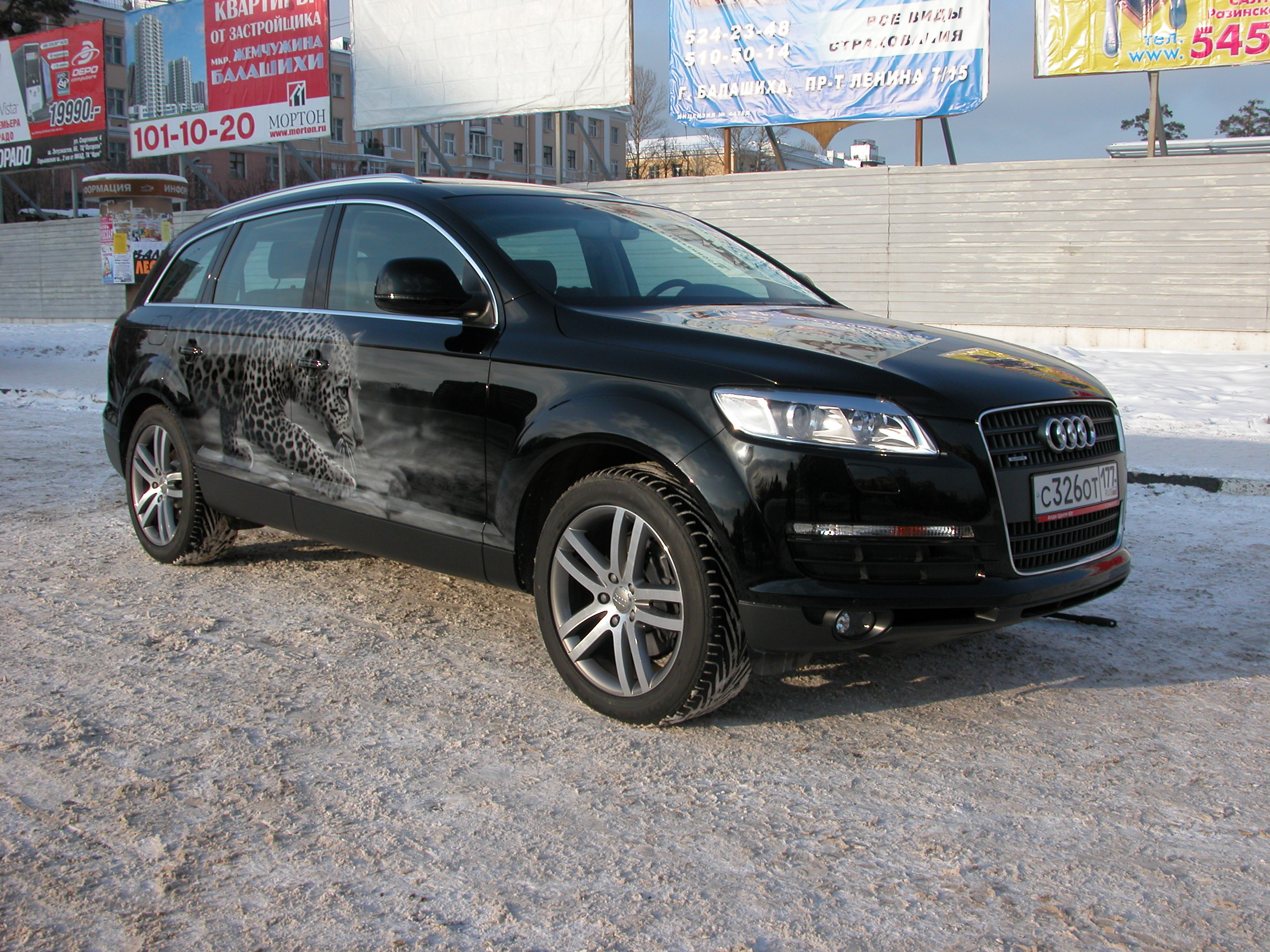 Аэрография Audi Q7  Аэрография Audi Q7