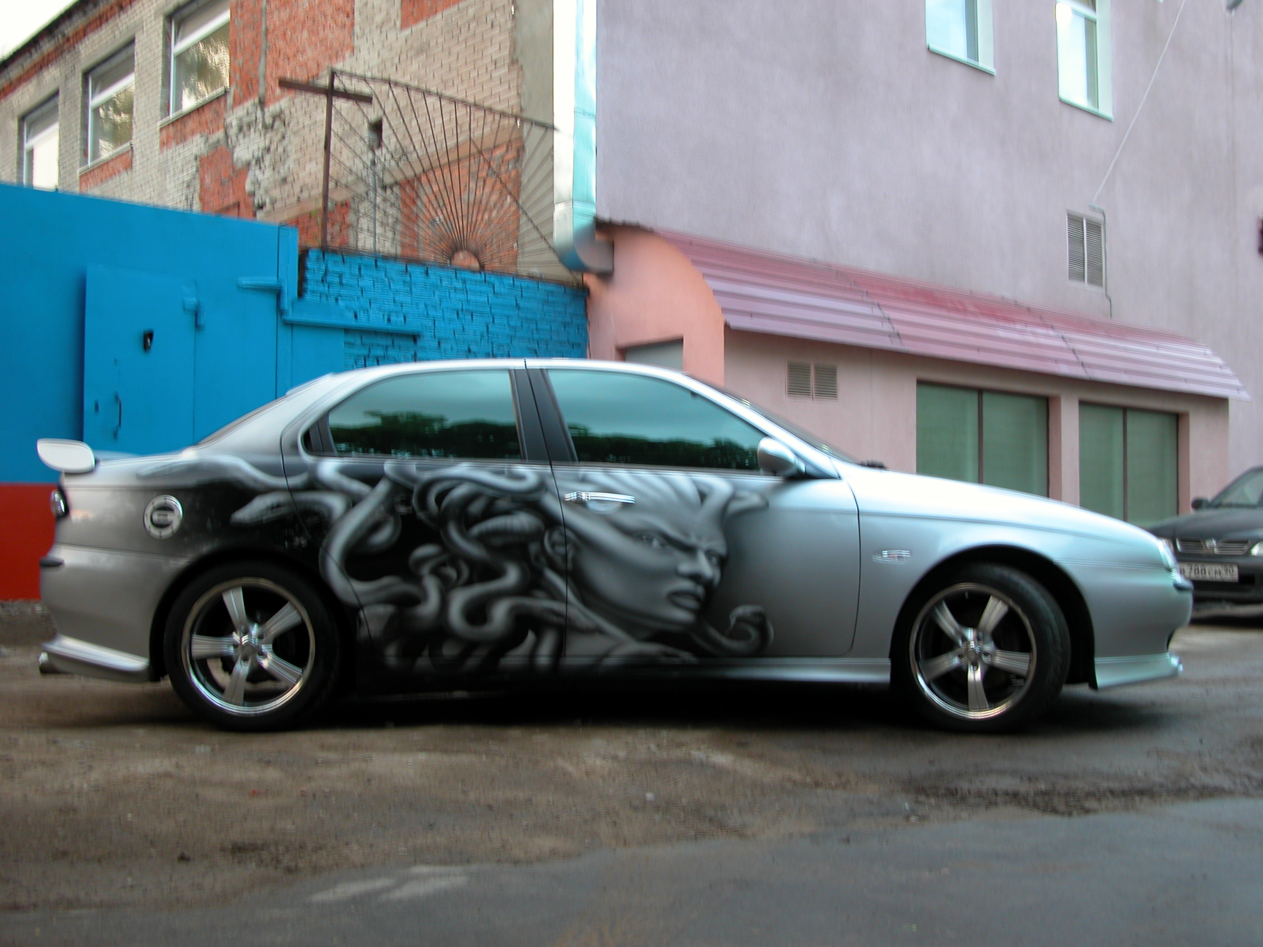 Аэрография Alfa-Romeo  Аэрография Alfa-Romeo