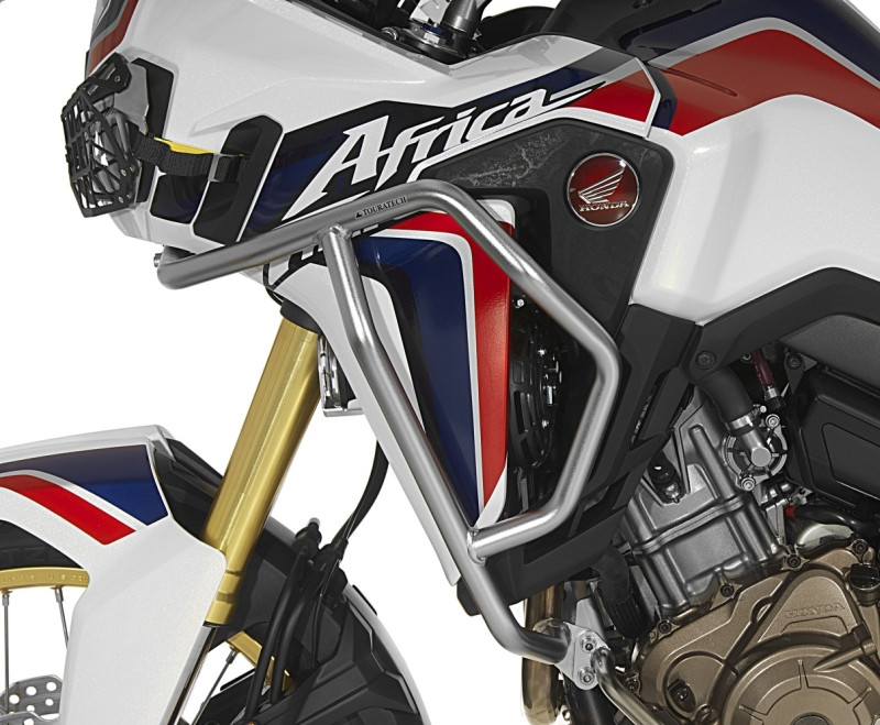 Защитные дуги верхние Touratech (серебро) для мотоцикла Honda CRF1000L Africa Twin Защитные дуги верхние Touratech (серебро) для мотоцикла Honda CRF1000L Africa Twin