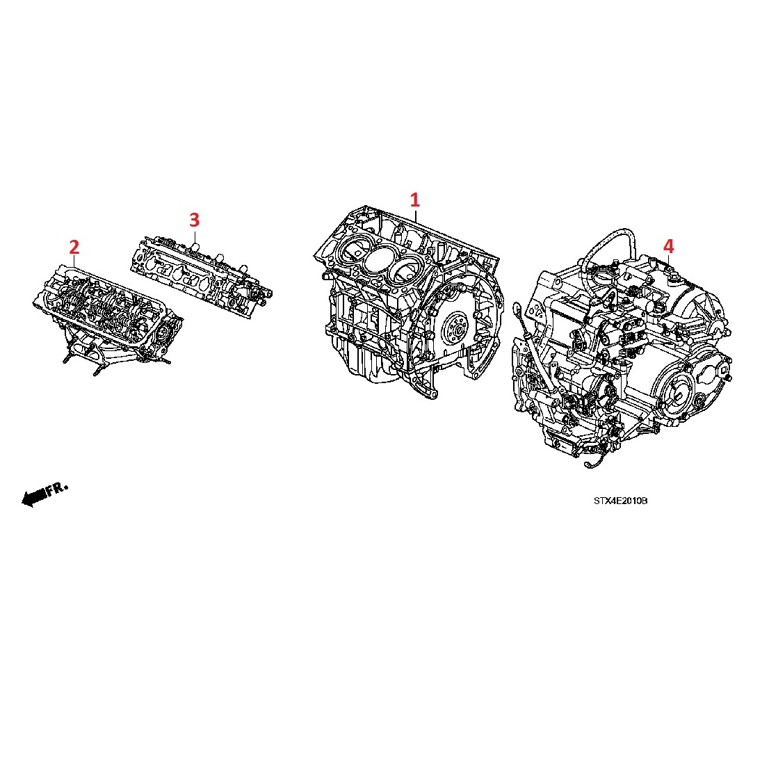 Двигатель и трансмиссия в сборе для Acura MDX 2 Двигатель и трансмиссия в сборе для Acura MDX 2