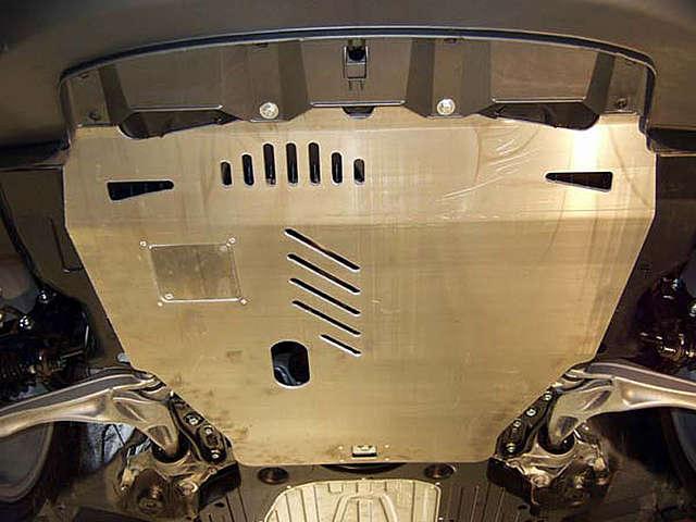 Защита картера двигателя и кпп Honda (Хонда) Jazz; V-все (2008-)  (Алюминий 4 мм) Защита картера двигателя и кпп Honda (Хонда) Jazz; V-все (2008-)  (Алюминий 4 мм)