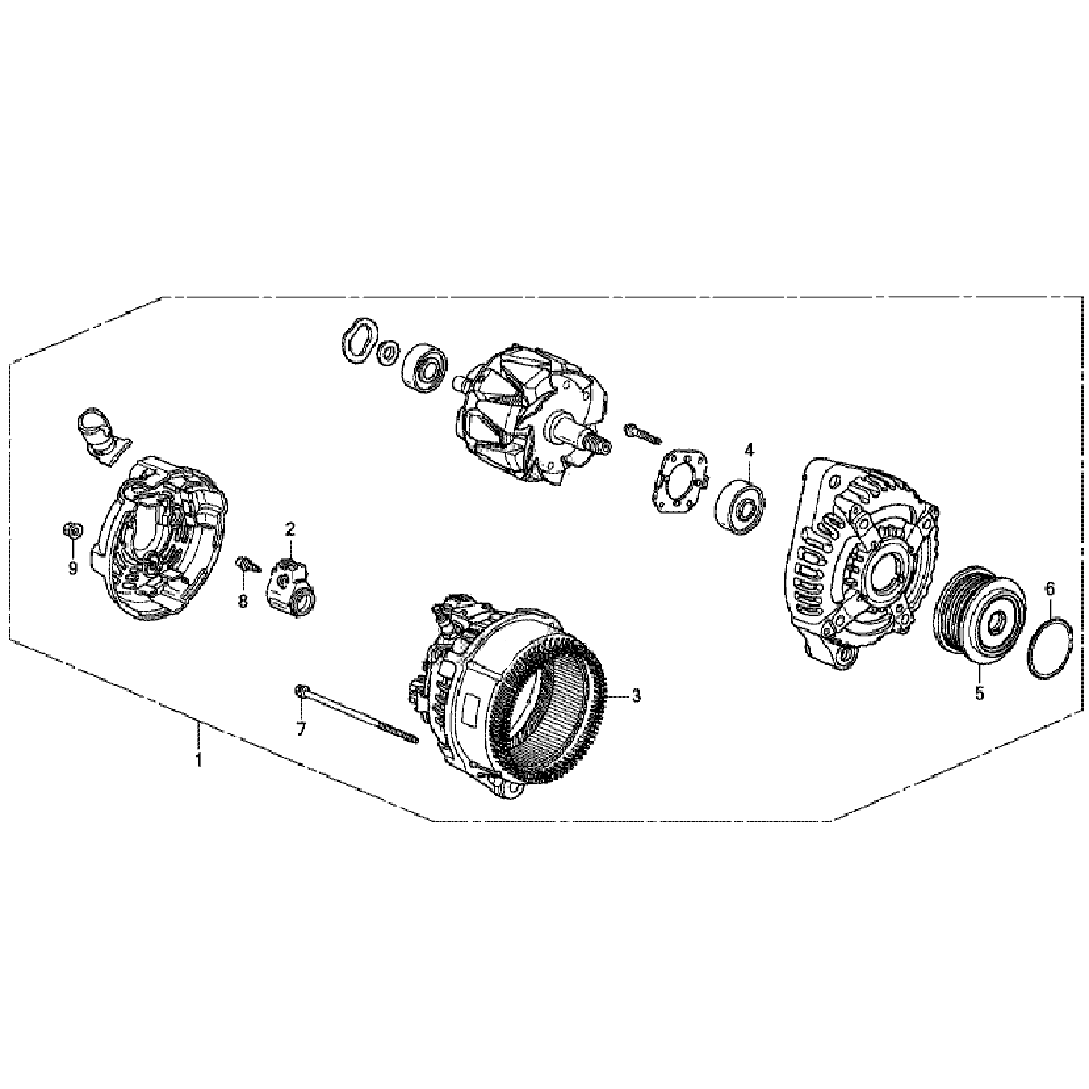 Генератор (Denso) Honda Pilot 3 Генератор (Denso) Honda Pilot 3