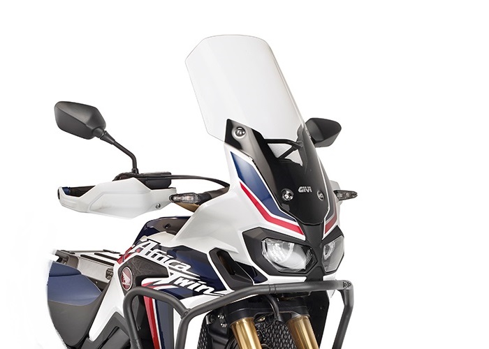 Туристическое ветровое стекло Givi\ Kappa для мотоцикла Honda CRF1000L Africa Twin '15-'18 Туристическое ветровое стекло Givi\ Kappa для мотоцикла Honda CRF1000L Africa Twin '15-'18