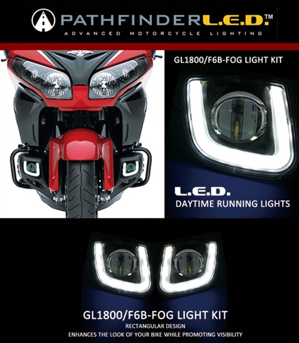 Противотуманные фары LED (комплект) для Honda GL1800 Gold Wing GL18RFL Противотуманные фары LED (комплект) для Honda GL1800 Gold Wing GL18RFL