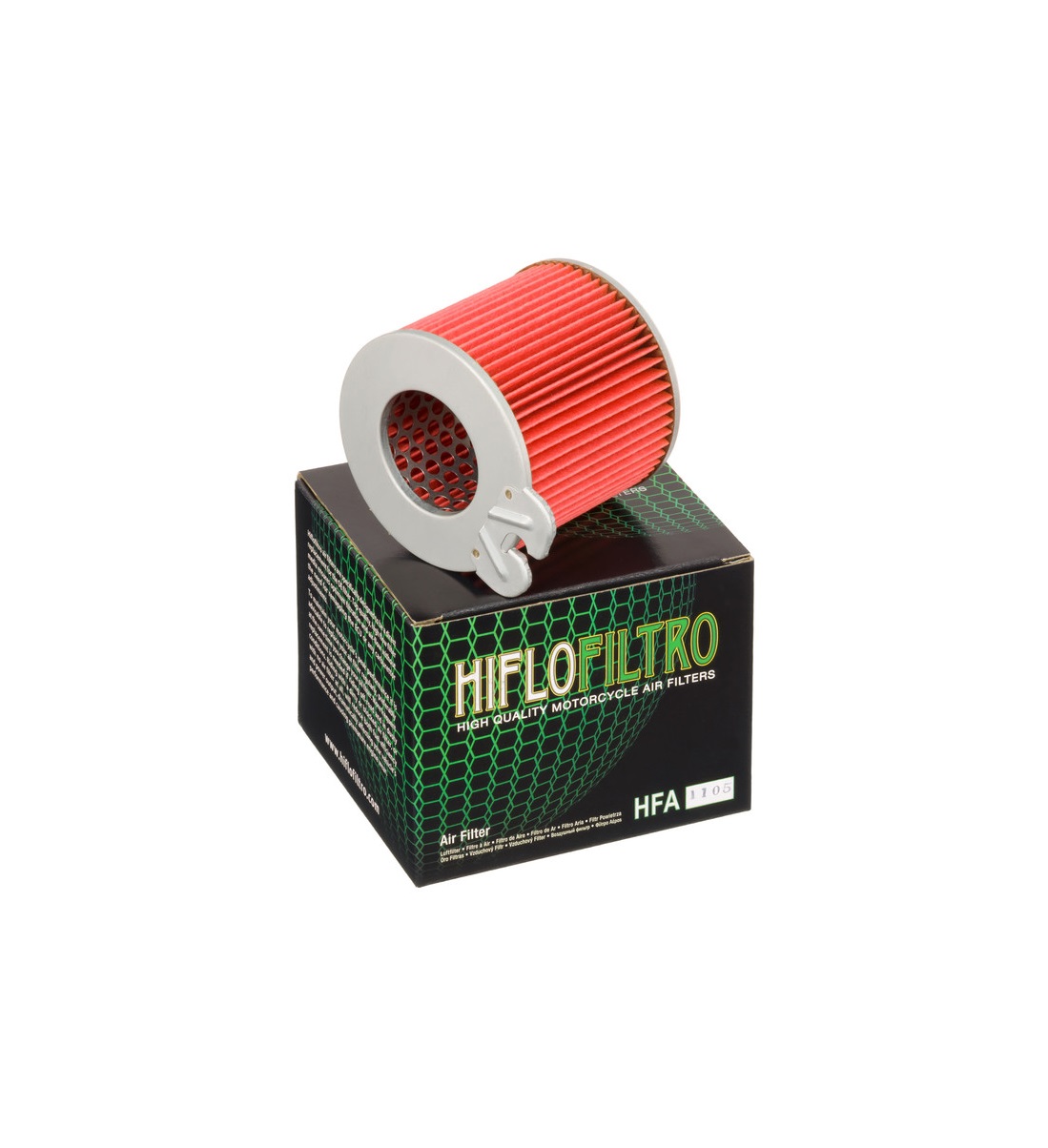 Воздушный фильтр Hiflo Filtro HFA1105 для мотоцикла Honda CH150 Elite Воздушный фильтр Hiflo Filtro HFA1105 для мотоцикла Honda CH150 Elite