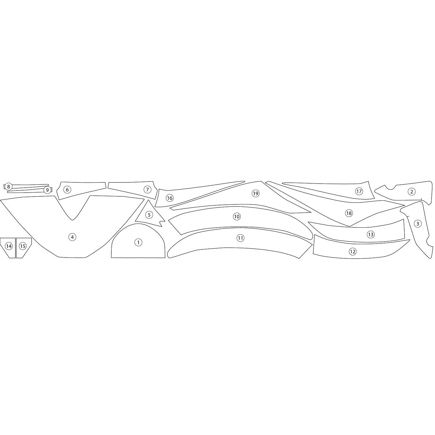 Защитная пленка R&G Racing на мотоцикл Honda CBR1000RR 2012-2016 Защитная пленка R&G Racing на мотоцикл Honda CBR1000RR 2012-2016