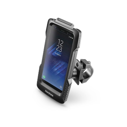 Чехол Interphone для телефона Samsung GALAXY S8 PLUS - S7 EDGE с креплением на руль Чехол Interphone для телефона Samsung GALAXY S8 PLUS - S7 EDGE с креплением на руль