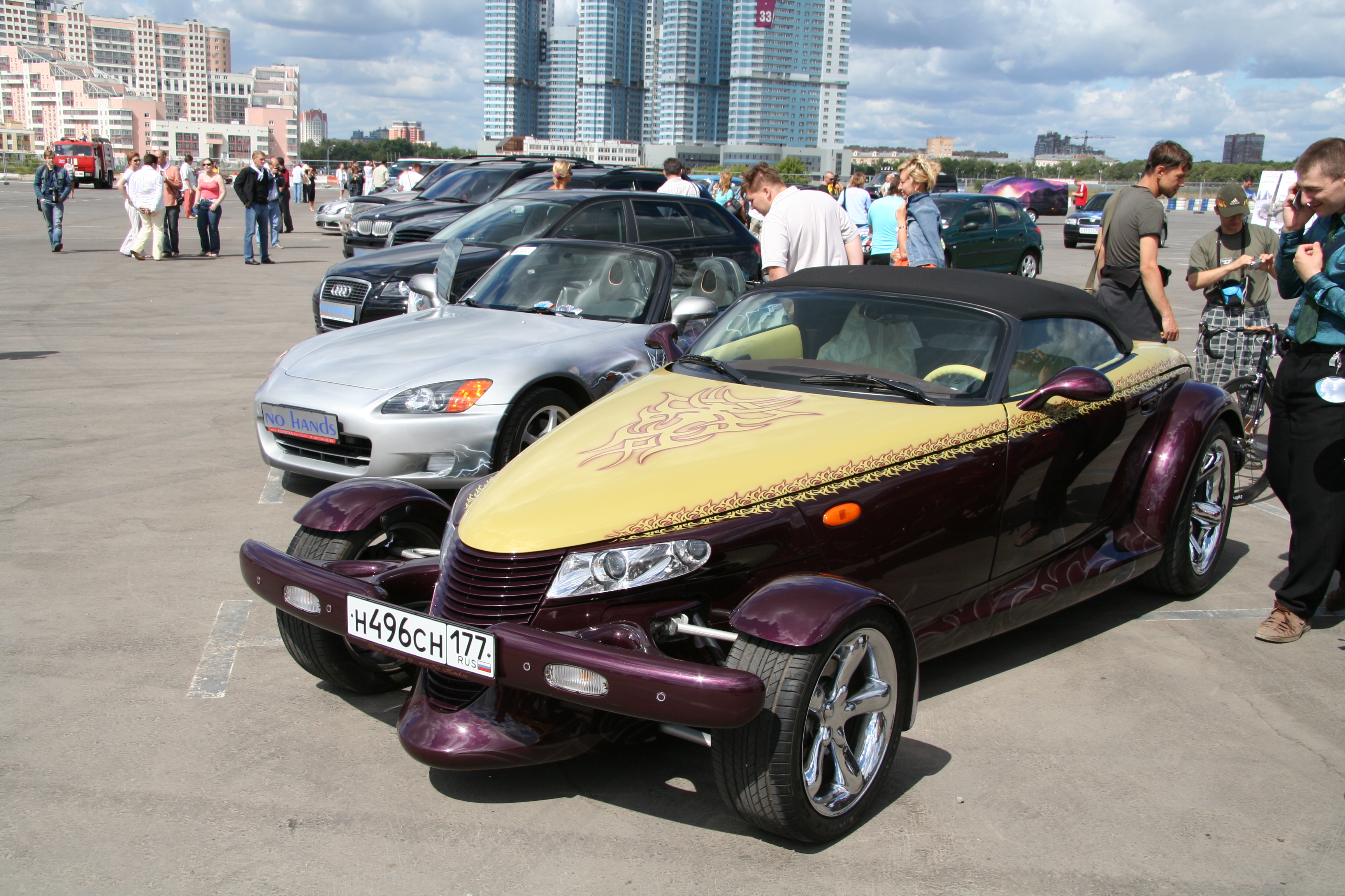 Аэрография Plymouth Prowler  Аэрография Plymouth Prowler