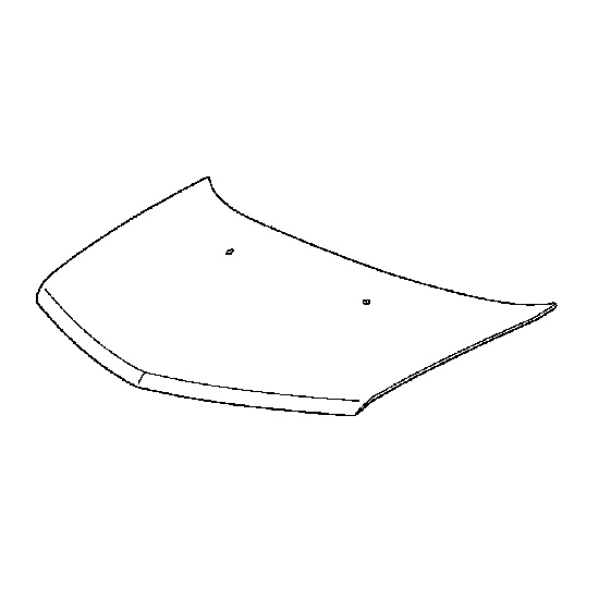 Капот для Acura MDX II 2007-09 60100-STX-A90ZZ