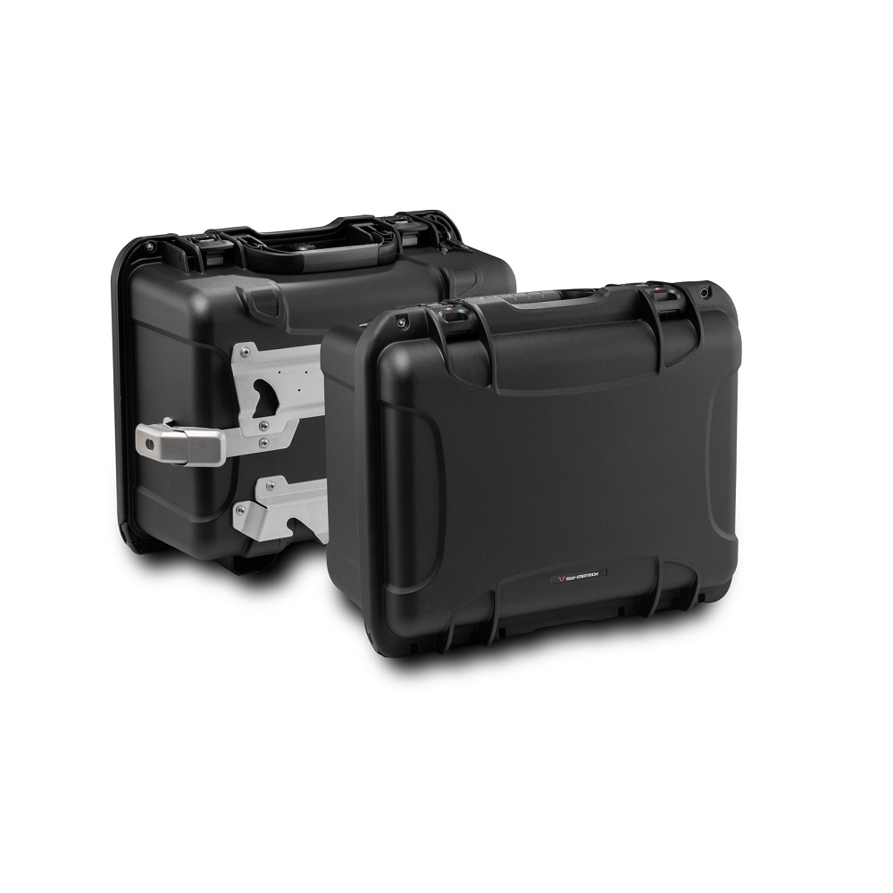 Комплект боковых кофров 35 л. NANUK и креплений SW-MOTECH для Honda CRF1000L Afriсa twin (SD06) 2018-2019 Комплект боковых кофров 35 л. NANUK и креплений SW-MOTECH для Honda CRF1000L Afriсa twin (SD06) 2018-2019