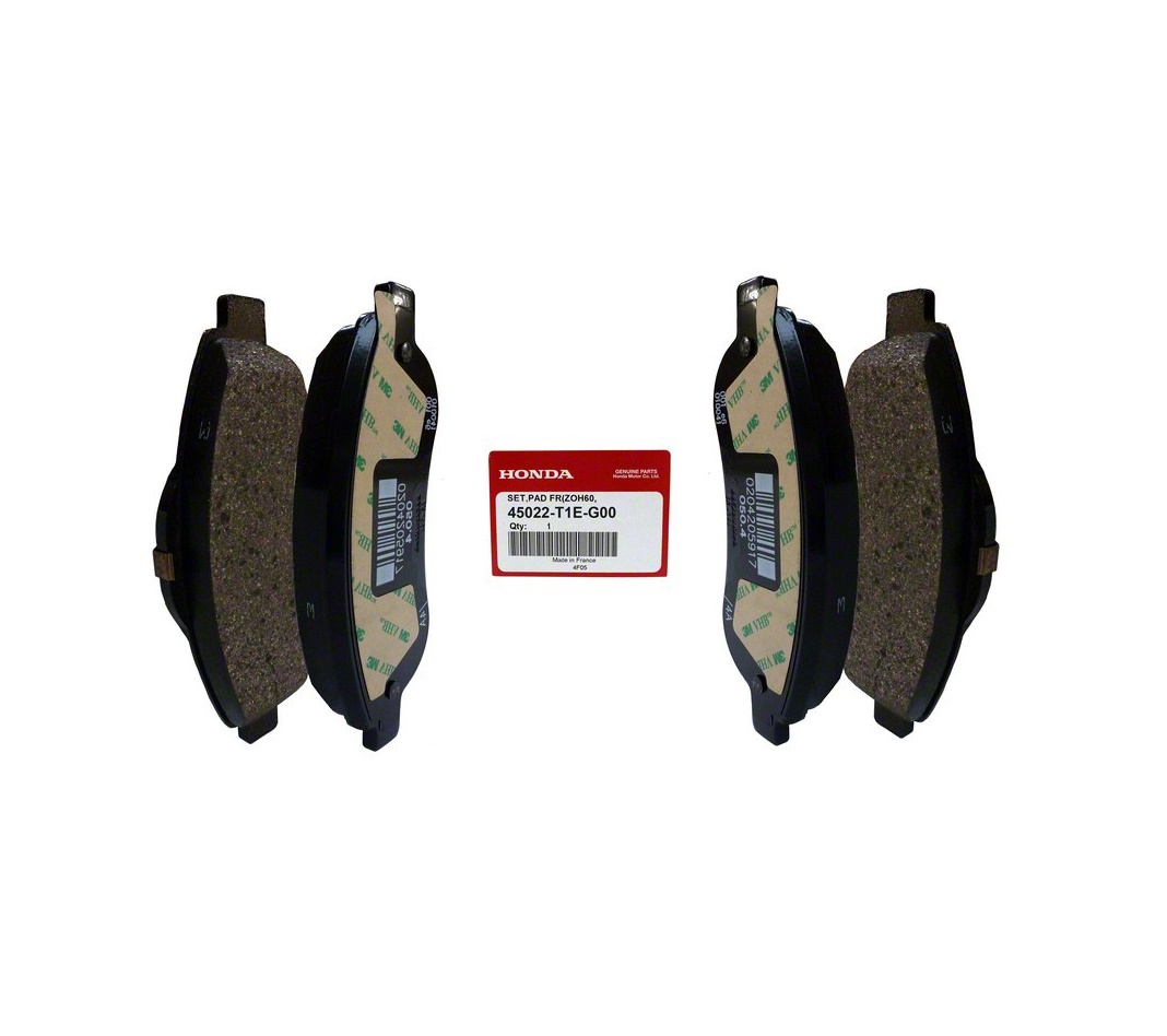 Оригинальные передние тормозные колодки Honda CR-V 3(2.0 - 2.4л.) CR-V 4(2.0л.)  45022T1EG00 (45022-T1E-G00) Оригинальные передние тормозные колодки Honda CR-V 3(2.0 - 2.4л.) CR-V 4(2.0л.)  45022T1EG00 (45022-T1E-G00)