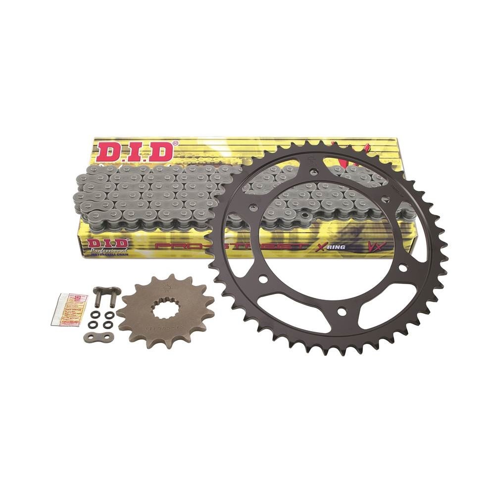 Комплект из цепи и звёзд DID для мотоцикла HONDA NX250 Комплект из цепи и звёзд DID для мотоцикла HONDA NX250