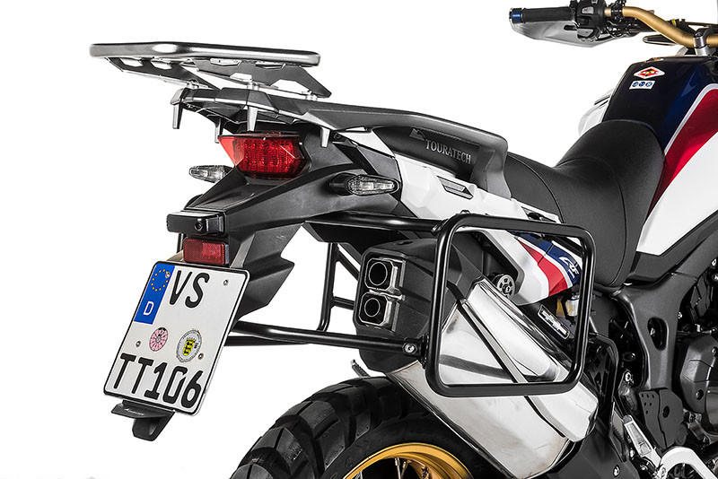 Крепление боковых кофров Touratech (черные) для мотоцикла Honda CRF1000L Africa Twin Крепление боковых кофров Touratech (черные) для мотоцикла Honda CRF1000L Africa Twin