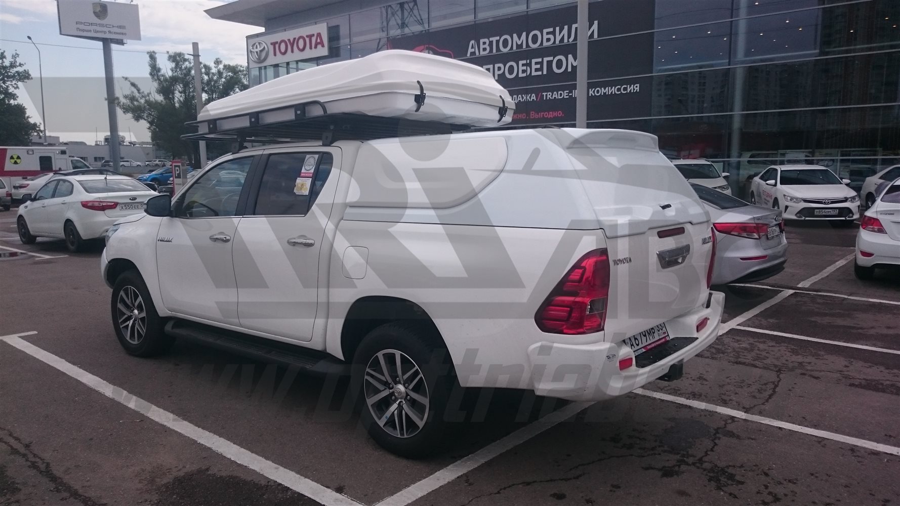 Кунг для Toyota Hilux 2016 (3 двери)