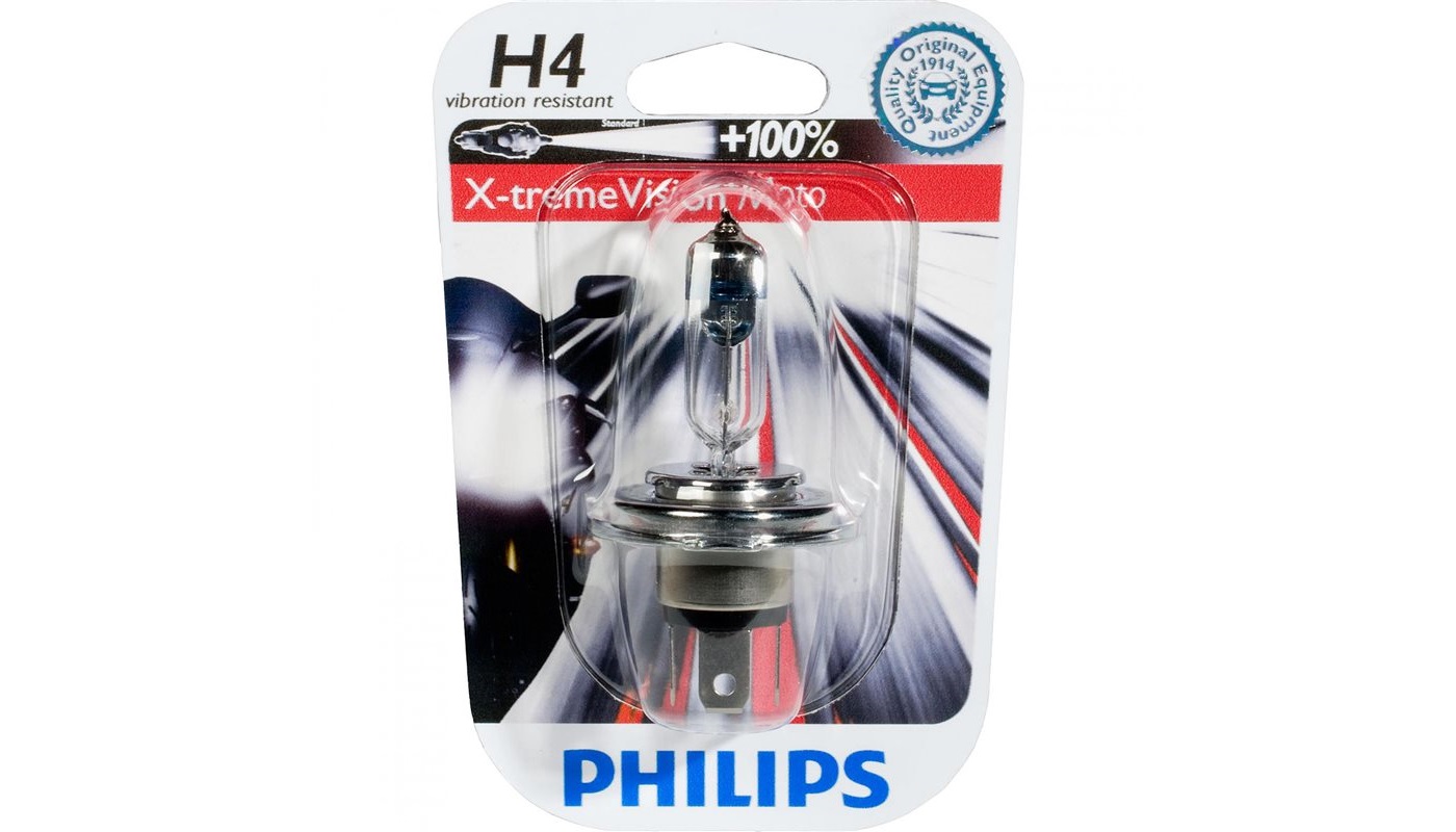Лампа галогенная Philips X-Treme Vision + 100% Лампа галогенная Philips X-Treme Vision + 100%