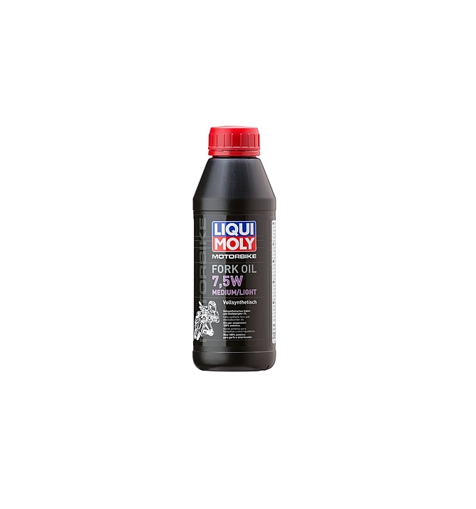 Масло для вилок Liqui Moly Motorbike Medium Light 7,5W Масло для вилок Liqui Moly Motorbike Medium Light 7,5W