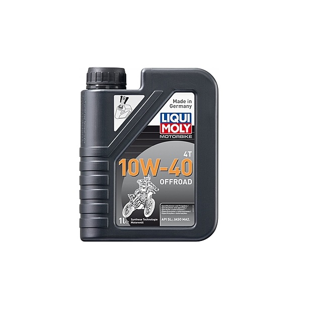 Масло моторное (HC-cинтетическое) Liqui moly Motorbike 4T 10W-40 Offroad Масло моторное (HC-cинтетическое) Liqui moly Motorbike 4T 10W-40 Offroad