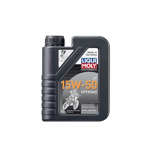 Масло моторное (HC-cинтетическое) Liqui moly Motorbike 4T 15W-50 Offroad