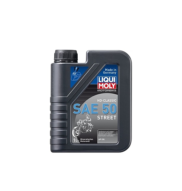 Масло моторное (Минеральное) Liqui moly Motorbike 4T HD-Classic Street SAE 50