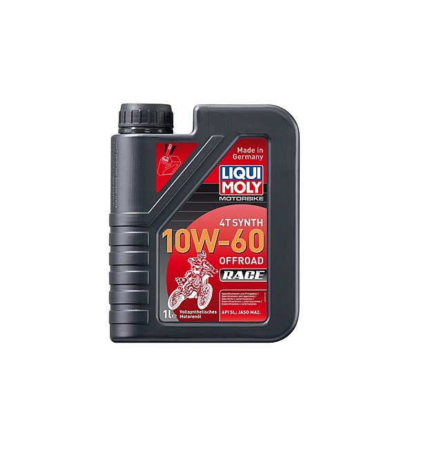 Масло моторное (Синтетическое) Liqui moly Motorbike 4T Synth 10W-60 Offroad Race Масло моторное (Синтетическое) Liqui moly Motorbike 4T Synth 10W-60 Offroad Race