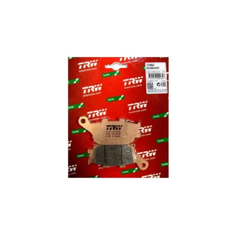 Колодки тормозные задние TRW MCB634SH Колодки тормозные задние TRW MCB634SH