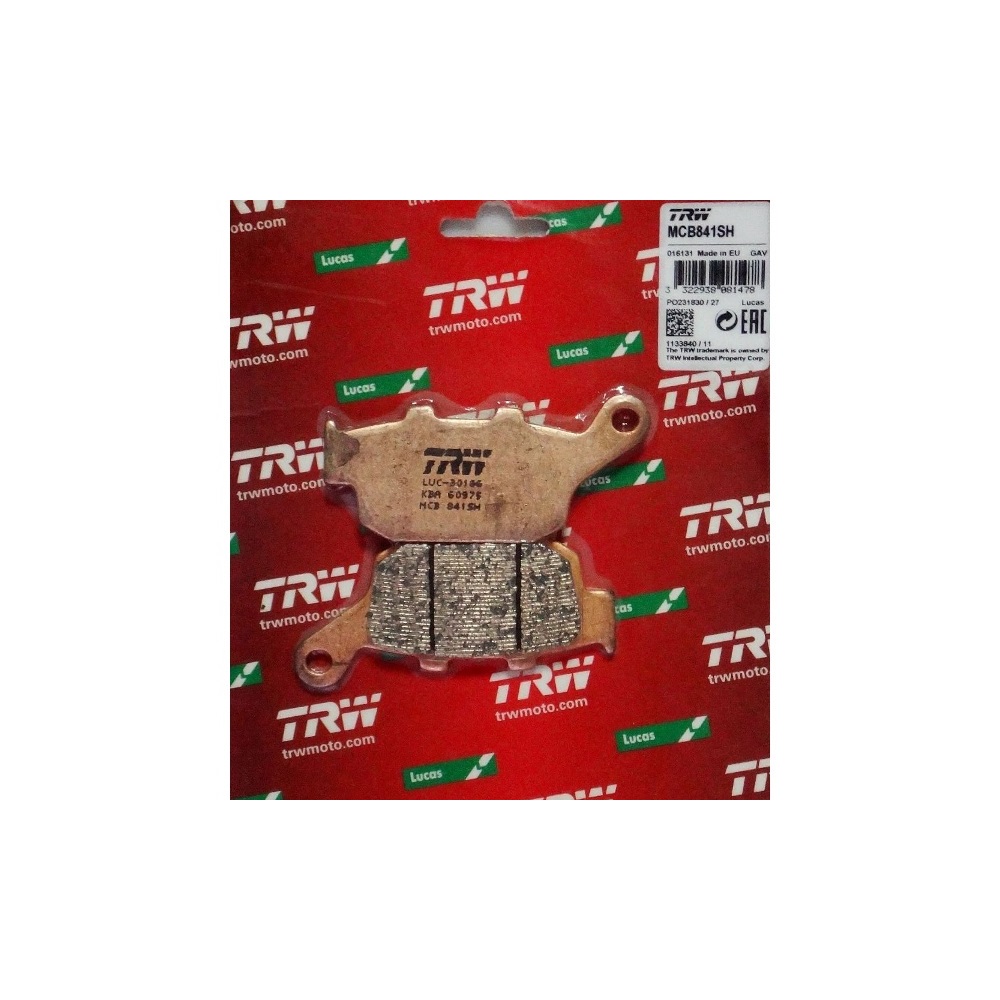 Колодки тормозные задние TRW MCB841 Колодки тормозные задние TRW MCB841