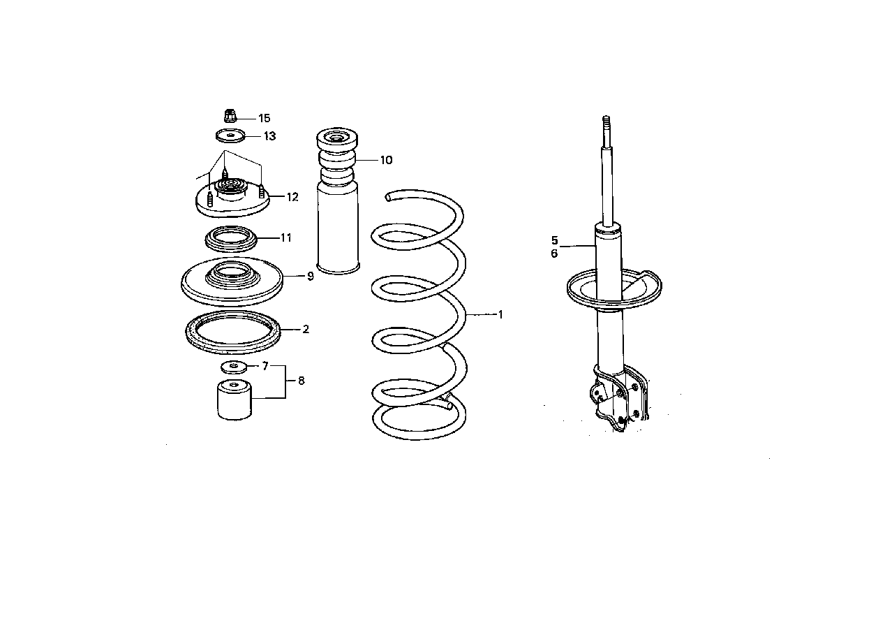 Амортизатор передний правый MDX 1 51601S3VA16