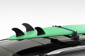 Оригинальное крепление для доски (серфинг) на багажник Acura MDX 3 Оригинальное крепление для доски (серфинг) на багажник Acura MDX 3