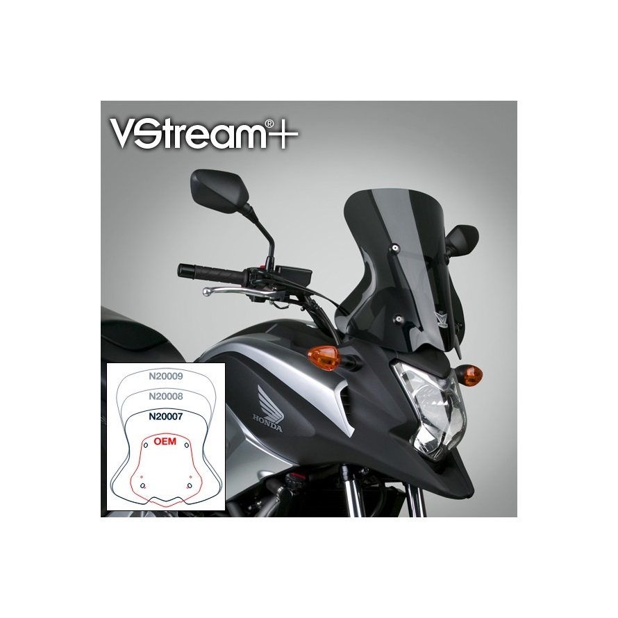 Ветровое стекло National Cycle N20007 для мотоцикла Honda NC700X NC750X 2012-2015 Ветровое стекло National Cycle N20007 для мотоцикла Honda NC700X NC750X 2012-2015
