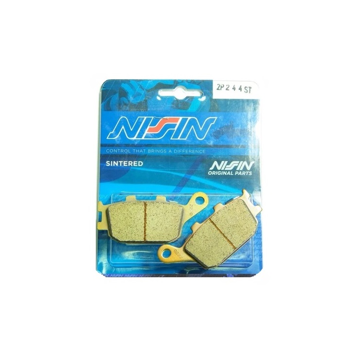 Тормозные колодки Nissin 2P-244 для мотоцикла Honda Тормозные колодки Nissin 2P-244 для мотоцикла Honda