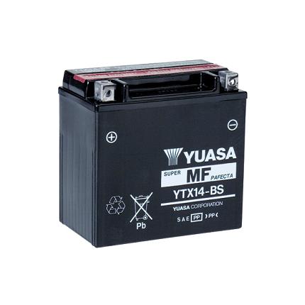 Оригинальная аккумуляторная батарея Yuasa YTX14-BS 31500HA7678 (31500-HA7-678) Оригинальная аккумуляторная батарея Yuasa YTX14-BS 31500HA7678 (31500-HA7-678)