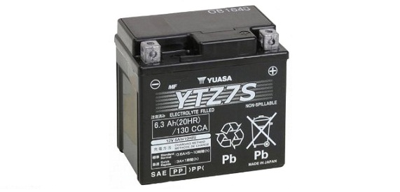 Оригинальная аккумуляторная батарея Yuasa YTZ7S 31500HP1601 (31500-HP1-601)  Оригинальная аккумуляторная батарея Yuasa YTZ7S 31500HP1601 (31500-HP1-601)