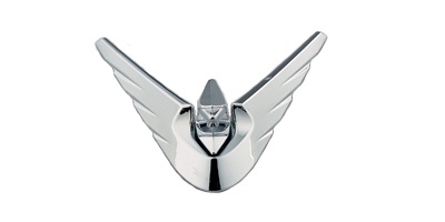 Оригинальная декоративная эмблема на переднее крыло для Honda GL1800 Gold Wing (08F85-MCA-100A) Оригинальная декоративная эмблема на переднее крыло для Honda GL1800 Gold Wing (08F85-MCA-100A)
