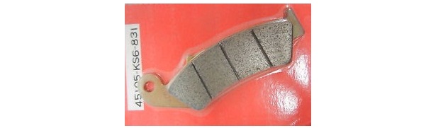 Оригинальная колодка тормозная передняя для мотоцикла HONDA 45105KS6831 (45105-KS6-831) Оригинальная колодка тормозная передняя для мотоцикла HONDA 45105KS6831 (45105-KS6-831)