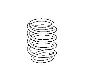 Оригинальная правая пружина передней подвески для Honda Civic 4D VIII 51401SNA902 (51401-SNA-902)