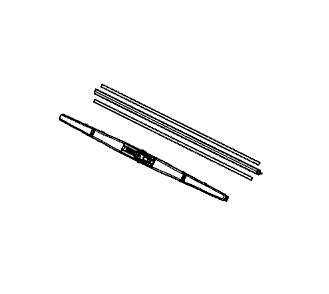 Оригинальная задняя щетка стеклоочистителя для Honda Crosstour (2013-) Оригинальная задняя щетка стеклоочистителя для Honda Crosstour (2013-)