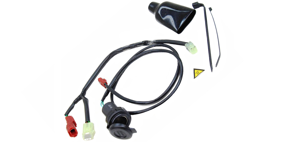Оригинальная врезная розетка 12V для мотоцикла Honda CRF1000L Africa Twin 08U70MJPG50 (08U70-MJP-G50) Оригинальная врезная розетка 12V для мотоцикла Honda CRF1000L Africa Twin 08U70MJPG50 (08U70-MJP-G50)