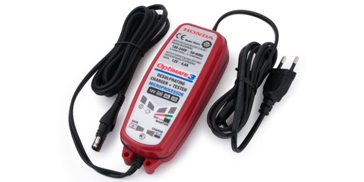 Оригинальное зарядное устройство Honda OptiMATE 3 08M51EWA600E (08M51-EWA-600E) Оригинальное зарядное устройство Honda OptiMATE 3 08M51EWA600E (08M51-EWA-600E)