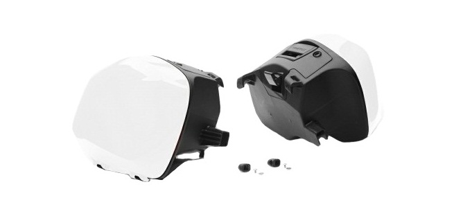 Оригинальные боковые кофры 29 л. для мотоцикла Honda VFR1200F 2010-2012 Pearl Sunbeam White Оригинальные боковые кофры 29 л. для мотоцикла Honda VFR1200F 2010-2012 Pearl Sunbeam White