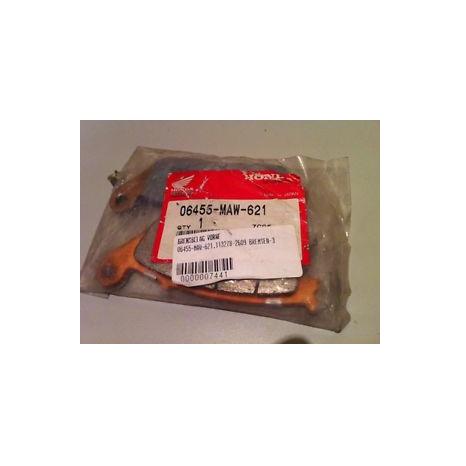 Оригинальные колодки тормозные передние для мотоцикла HONDA 06455MAW621 (06455-MAW-621) Оригинальные колодки тормозные передние для мотоцикла HONDA 06455MAW621 (06455-MAW-621)