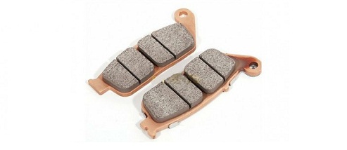 Оригинальные колодки тормозные передние для мотоцикла Honda 06455MGSD32 (06455-MGS-D32)