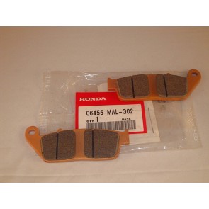 Оригинальные передние тормозные колодки для мотоцикла Honda 06455MALG02 (06455-MAL-G02) Оригинальные передние тормозные колодки для мотоцикла Honda 06455MALG02 (06455-MAL-G02)