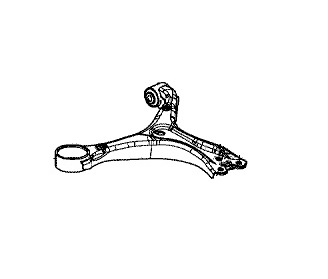 Оригинальные передние нижние рычаги для Honda Civic 4D IX (2012-)