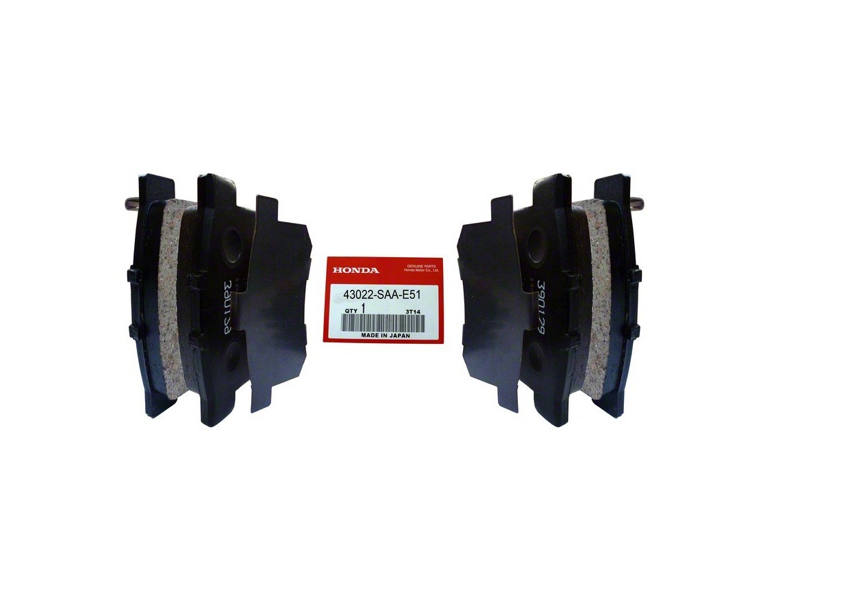 Оригинальные задние тормозные колодки для Honda jazz 1 (01-08) 43022SAAE51 (43022-SAA-E51) Оригинальные задние тормозные колодки для Honda jazz 1 (01-08) 43022SAAE51 (43022-SAA-E51)